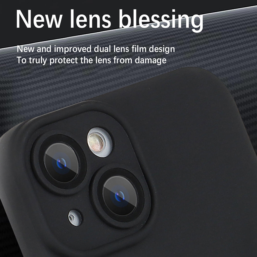 Protective Cover for iPhone 13 6.1 inch Adjustable Kickstand Phone Case with Camera Lens Film Protective Cover for iPhone 13 6.1 inch Adjustable Kickstand Phone Case with Camera Lens Film